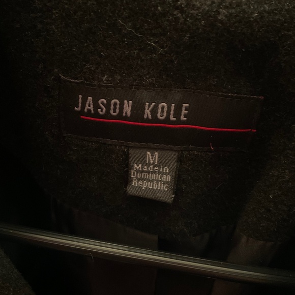 Blue Jason Cole Coat Size Medium - Picture 3 of 3